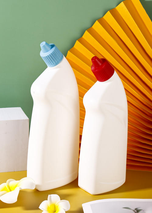600、700ml PE白色斜嘴洁厕液瓶